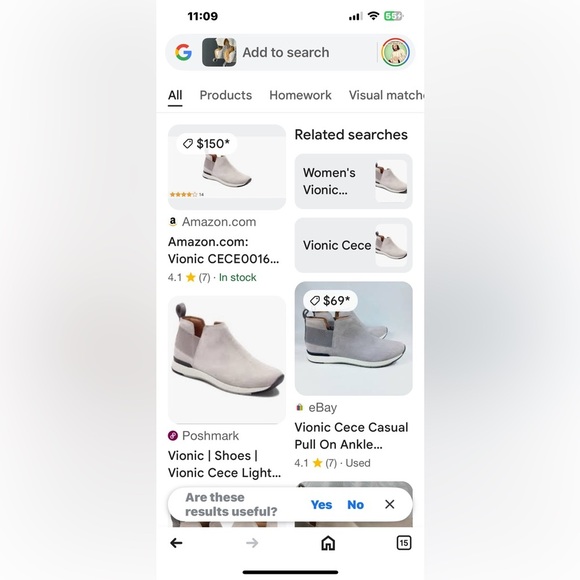 Vionic CECE Light Grey women’s Sneakers US Size 10 Euro 42 - Picture 10 of 10